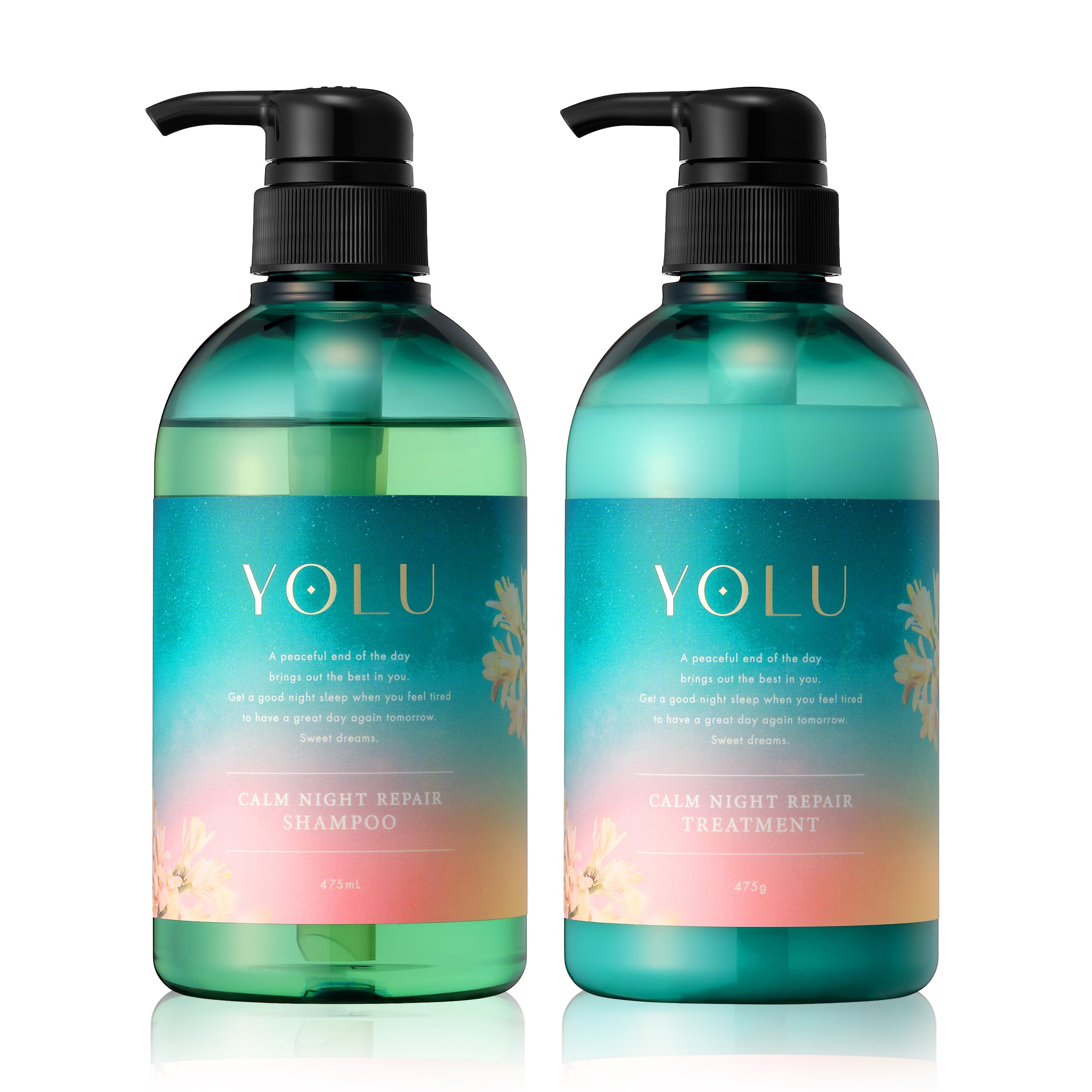 【全国送料無料】 YOLU ヨル シャンプー トリートメント セット カームナイトリペア チュベローズ
