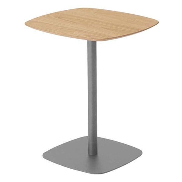 カフェテーブル グレー 幅60×奥行き60×高さ73.5cm PT-993GY