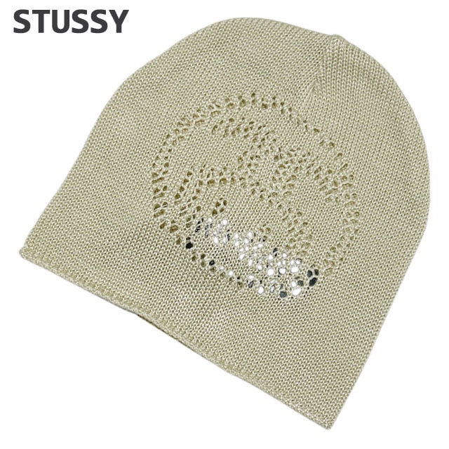 ステューシー STUSSY SKULLCAP LOOSE KNIT SS LINK ビーニー ニット キャップ スケート ストリート エイトボール ストックロゴ 253-000705-010