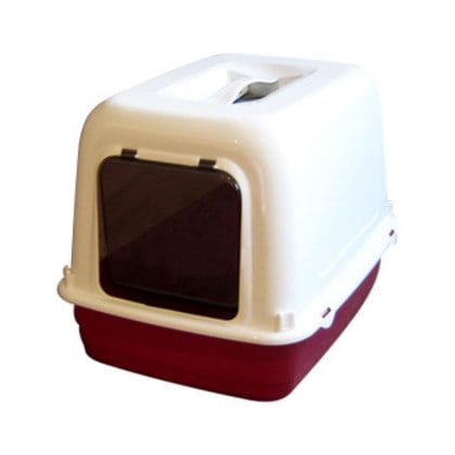 ファープラスト キャットトイレ クリアキャット 10 レッド 72064022PA