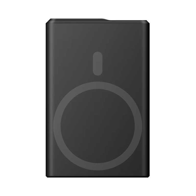コンピューケースジャパン　(PD20W) 超薄型マグセーフ10000mAhモバイルバッテリーブラック　JMB-ZA10M-BK