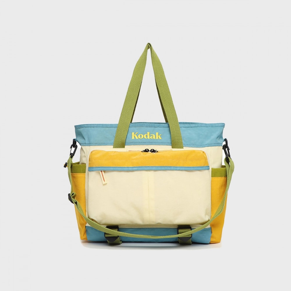 コダック アパレル ラージポケットショルダーバッグ IVORY