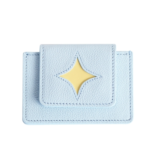 shape of ウォレット - yellow blue