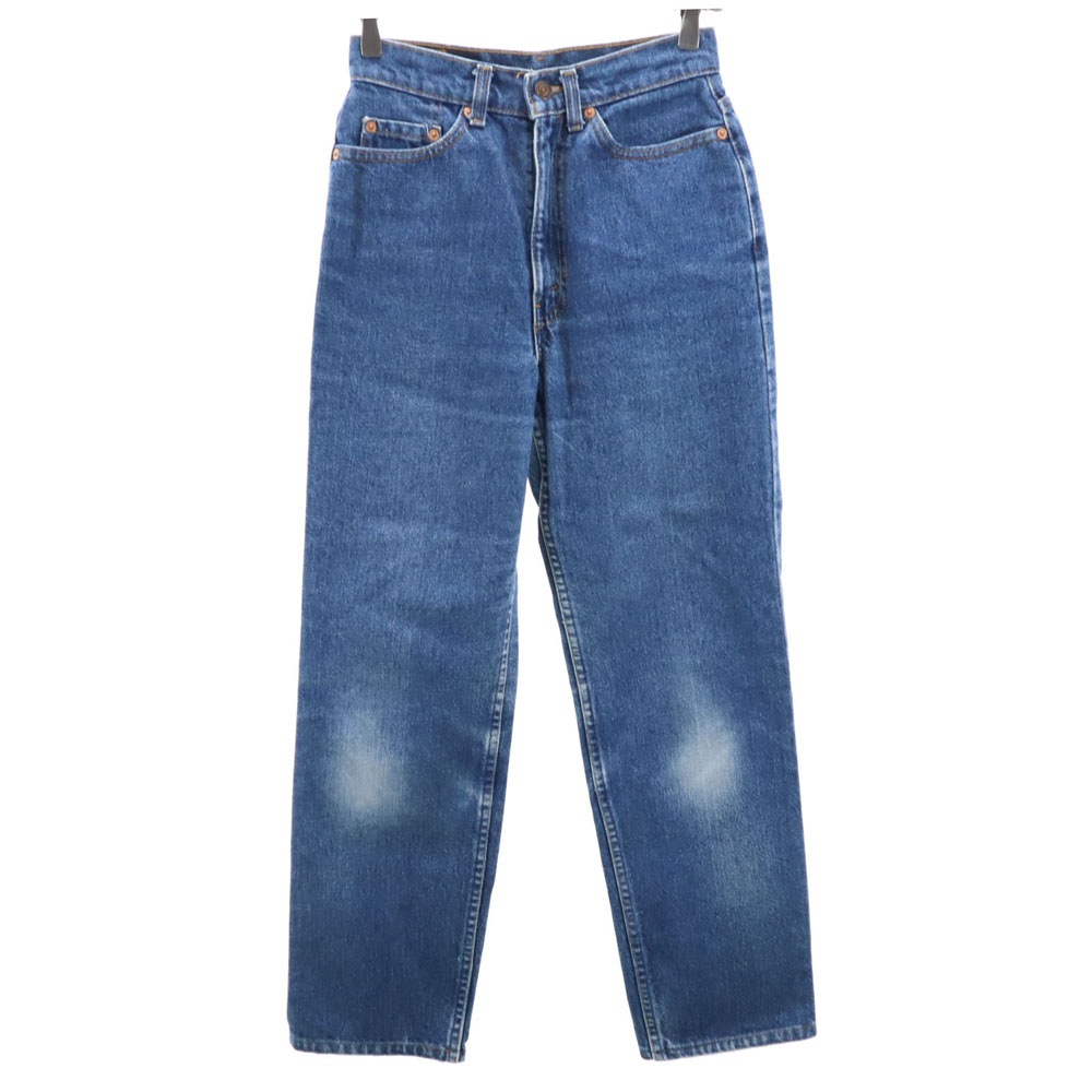 90s USA製 オールド ストレートデニムパンツ W29 レディース