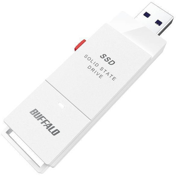 SSD-SCT2.0U3-WA ホワイト SSD-SCTU3Aシリーズ 外付けSSD 2TB ポータブル USB3.2(Gen2)対応