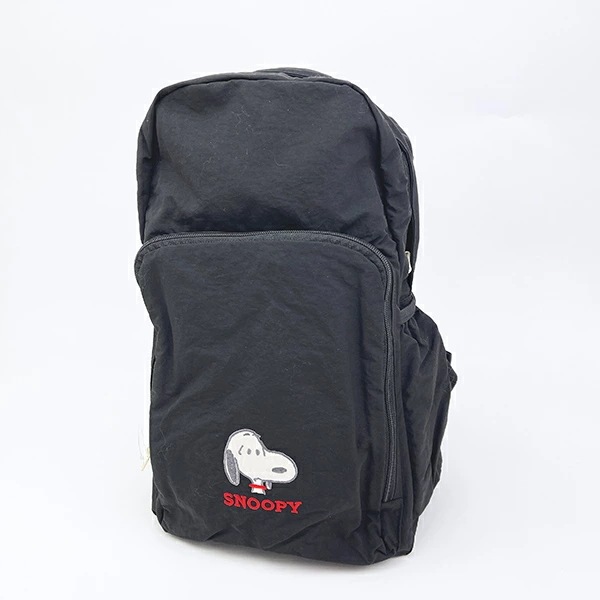 スヌーピー パッカブル リュックサック アップリケ刺繍 バッグ SNOOPY_6276-spz-3942