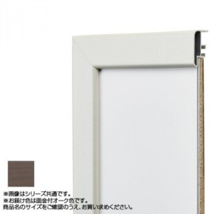 アルナ アルミフレーム デッサン額 CF面金付 オーク コピー紙A4 10357