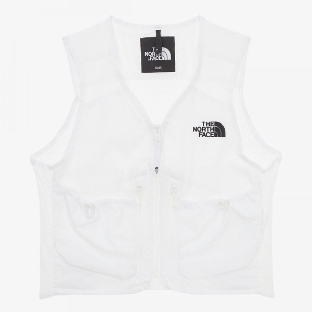 ノースフェイス レディース ギアメッシュ ベスト OFF WHITE NV5VR33B