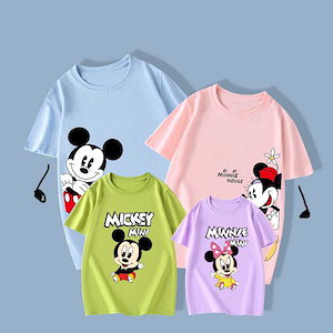 ミッキー-Ｔシャツ-ペアルック