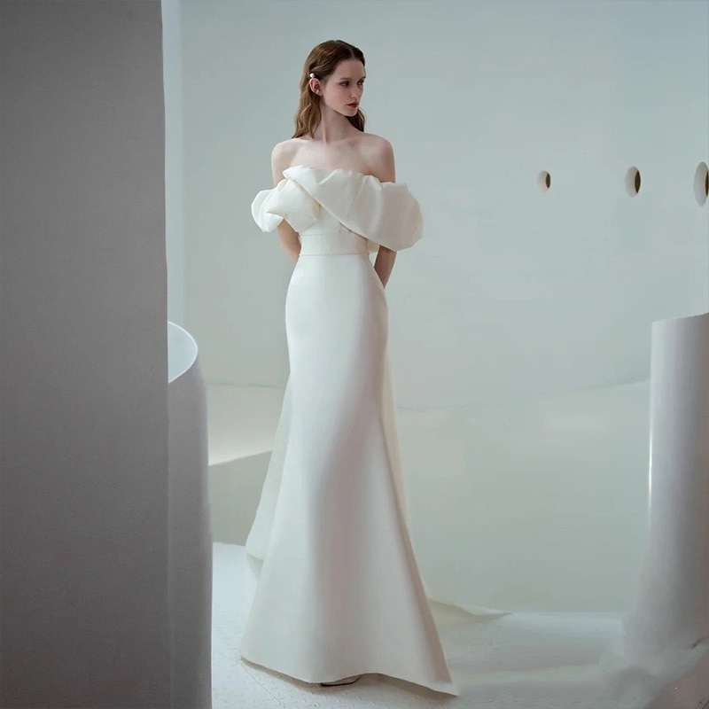 パーティードレス新作 ウェディングドレス 花嫁ロングドレス 結婚式ワンピース ロングドレス ドレス 演奏会 ドレス お呼ばれドレス ロングドレス 成人式 8,421円