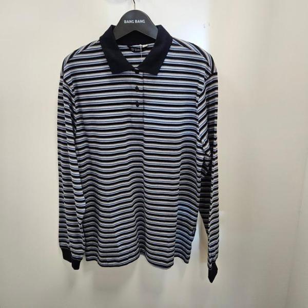 HC07 春の男女共用ストライプカラーTシャツ CTM110 (S45730709)