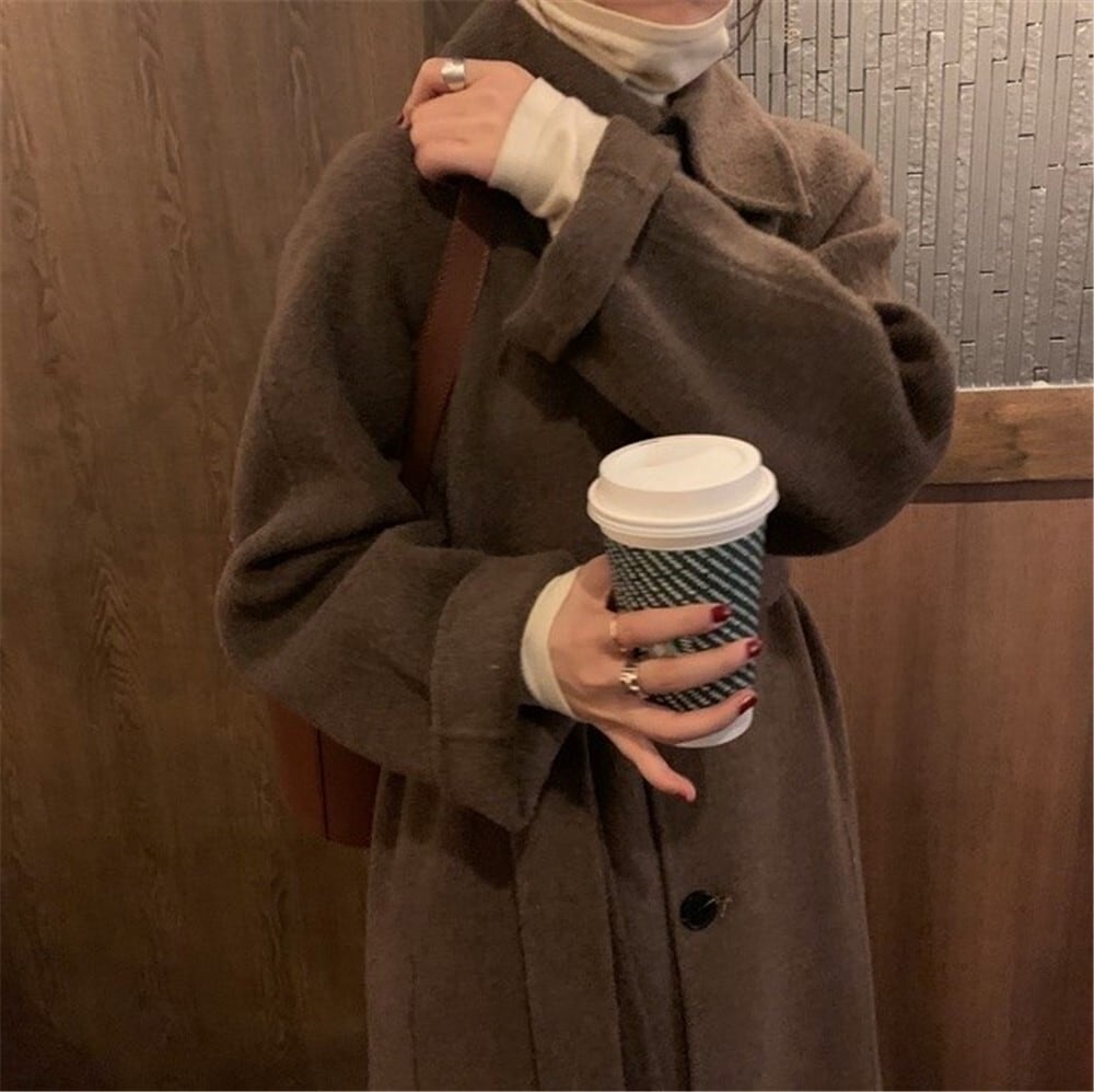 レディース 羽織り コート アウター 美シルエット ステンカラーコート インスタ映え 可愛い かわいい 韓国 かっこいい カジュアル 大人 上品 シンプル クラシック エレガント こなれ感 lout0 5,779円