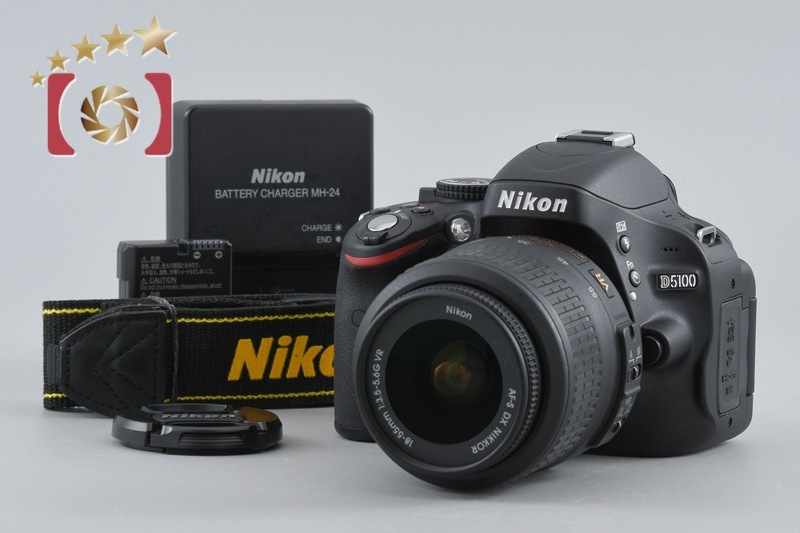 D5100 18-55 VR レンズキット シャッター回数僅少