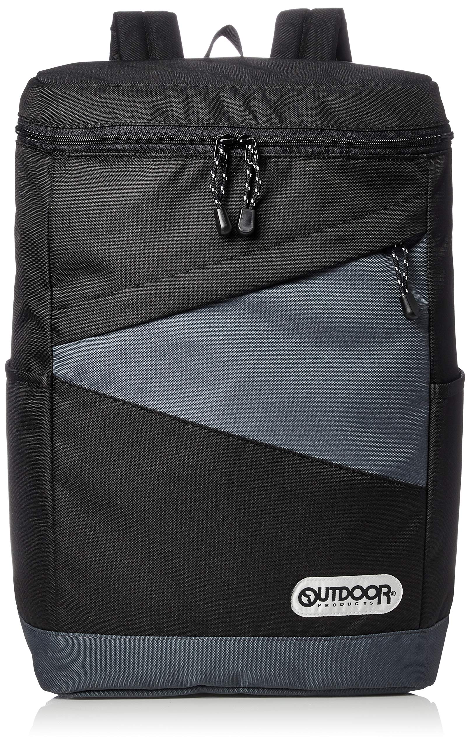 [アウトドアプロダクツ] リュック ラフ ボックス A4収納 PC収納 大容量 26L 58.ブラック2