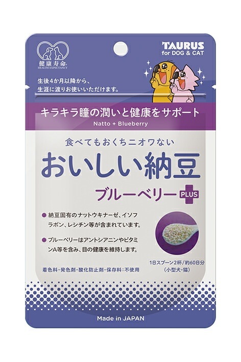（まとめ買い）おいしい納豆 ブルーベリー+ 犬用フード [x6]