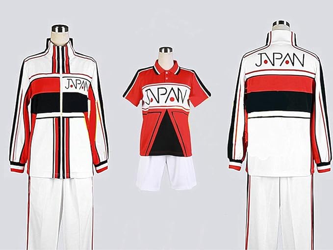 テニスの王子様 新テニスの王子様 U-17勝ち組ジャージ 白4点セット 越前リョーマ 桃城武 菊丸英二/大石秀一郎/不二周助/海堂薫/手塚国光/乾貞治/河村隆/青学せいがくコスプレ衣装