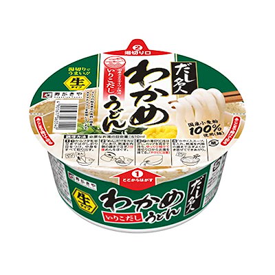 他サイト： 寿がきや カップだし名人いりこだしわかめうどん 129g12個の商品画像