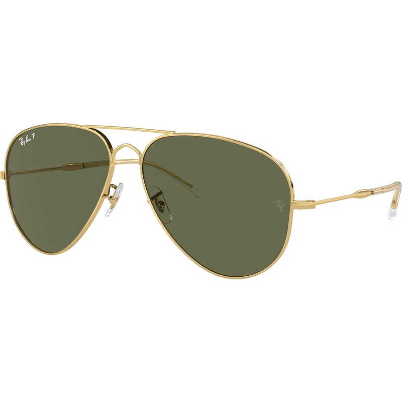 レイバン　サングラス OLD AVIATOR RB3825 001/58 58mm ゴールド/グリーンポラライズド