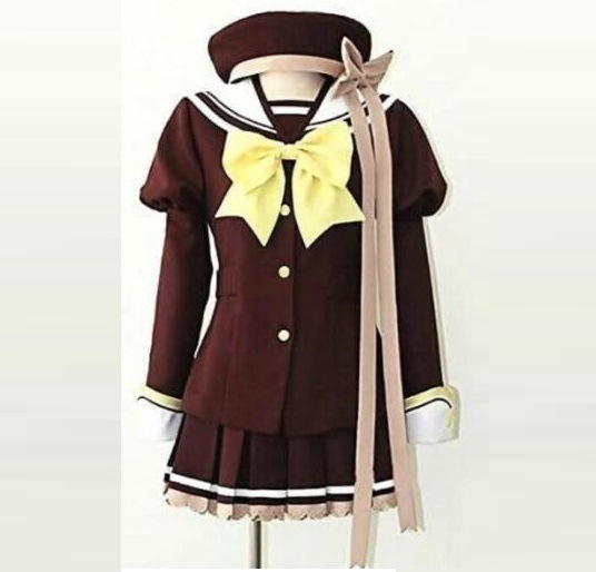 SHUFFLE! バーベナ学園 女子制服 冬服 コスプレ衣装 コスチューム