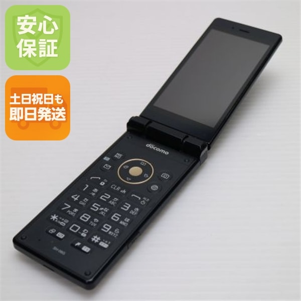 良品SH-06G AQUOSケータイ ブラック ガラケー 179