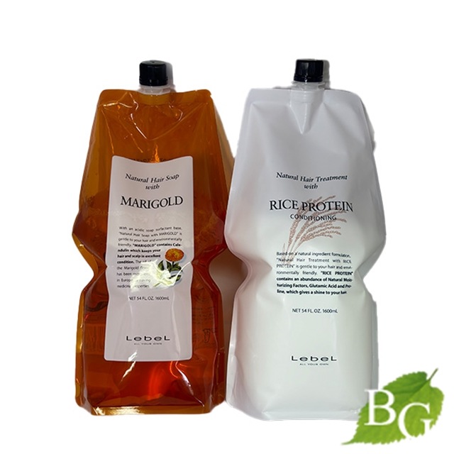 ルベル ナチュラルヘアソープ マリーゴールド(MG) ヘアトリートメント ウィズ ライスプロテイン(