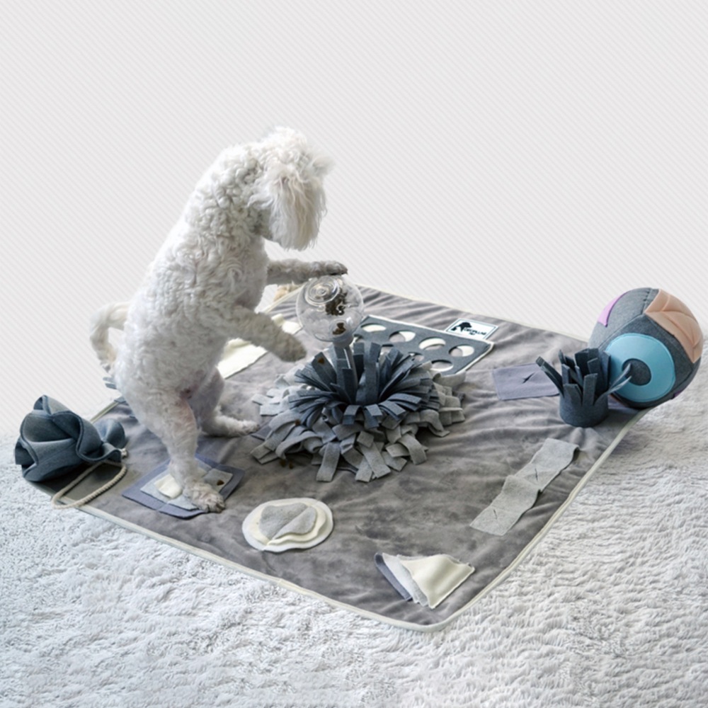 TF005よりプラコ付き毛布犬ノーズワークプレミアム中型/韓国配送/ペット用品