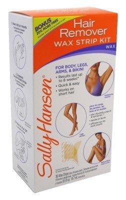 Sally Hansen Hair Remover Wax Strip Kit For Body,