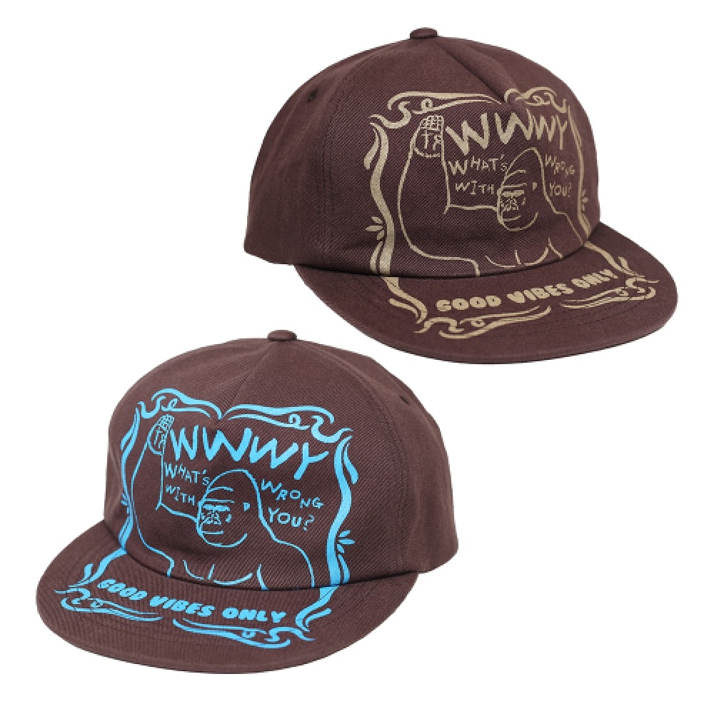 WWWY [WWWY] グッドバイブゴリラシグネチャースナップバック