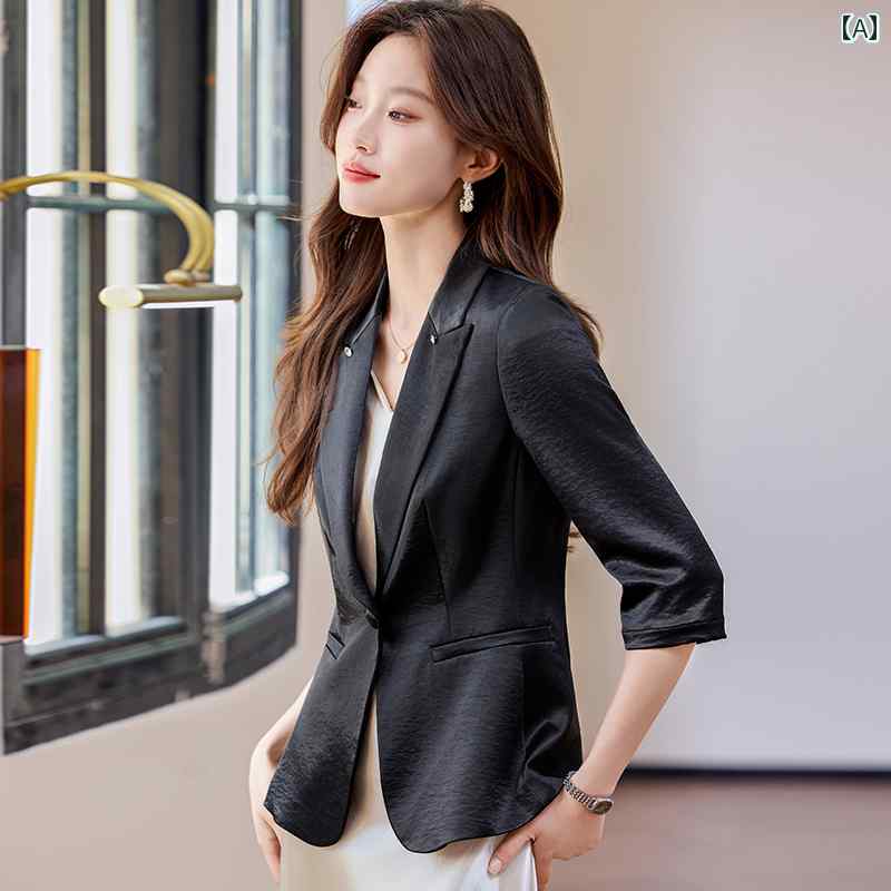 ビジネス　スーツ　ジャケット レディース バーガンディ スーツ ジャケット 春と 夏 2025 プロ アセテート 高級 スモール サスペンダー スカート