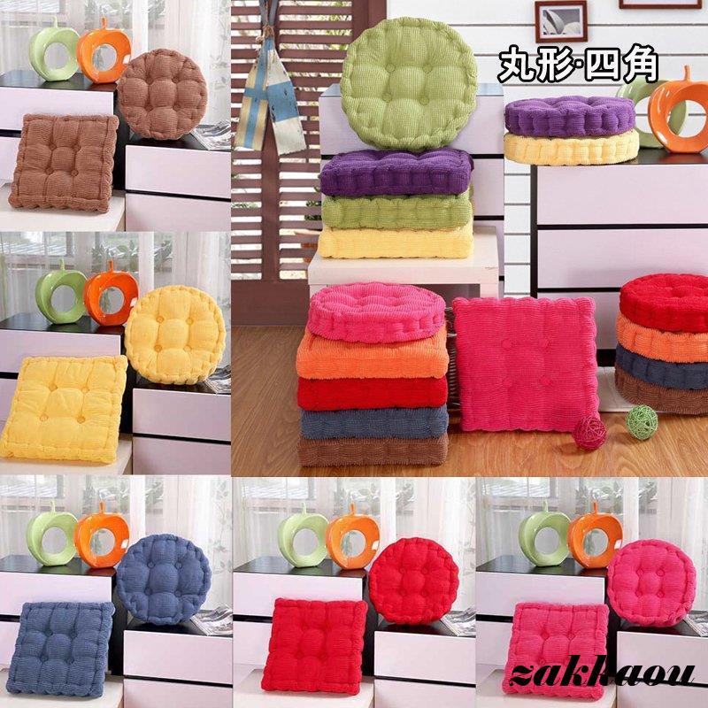 【超お得1つ買うと10個もらえる】新品登場 座布団クッション四角直径50cm厚さ9cmの可愛い 座り心地いい お尻に優しい 体圧分散綿コーデュロイ生地オールシーズン30パーセント限定