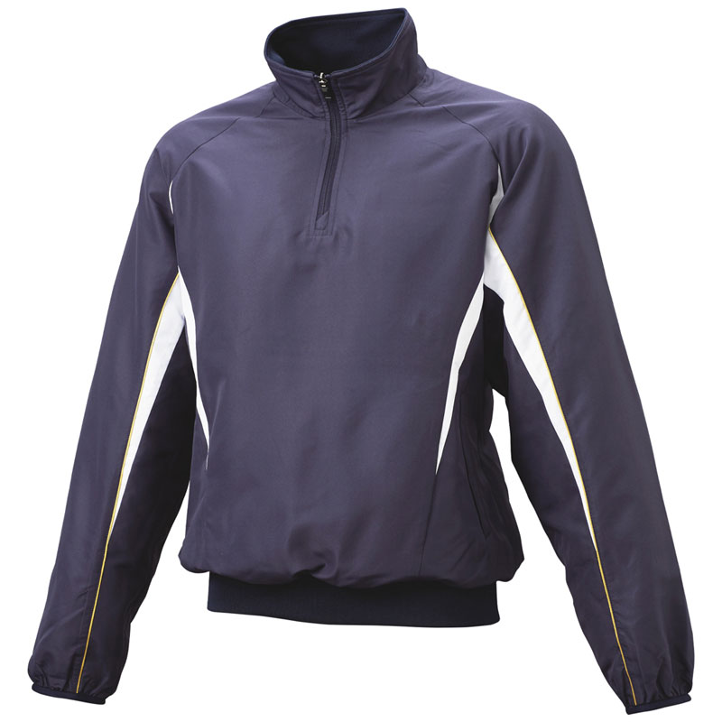 SSK(エスエスケイ) ハーフZIP長袖裏メッシュプレジャン 野球 ウェア グランドコート BWP2411