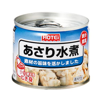他サイト： ホテイ あさり水煮化学調味料不使用 125g×12個の商品画像