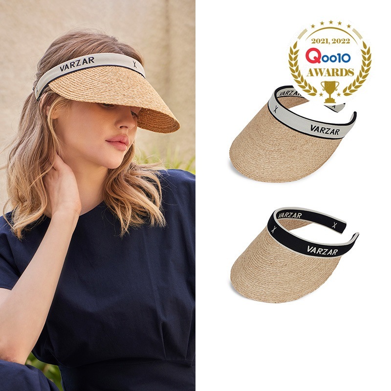 Organic band raffia sun visor オーガニックバンド ラフィア サンバイザー(2color) 5,873円