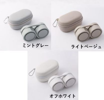 【【選べるカラー】Neck Band Fan Rolling オフホワイト 羽根なし首かけ扇風機 USB充電 ハンズフリー】