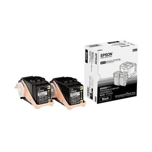 LPC3T35KPV ブラック [環境推進トナー（2本パックMサイズ）] 17,331円