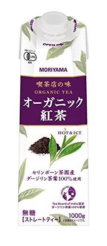 他サイト： MORIYAMA(モリヤマ) 守山乳業 喫茶店の味 オーガニック紅茶 1kg ×6本の商品画像