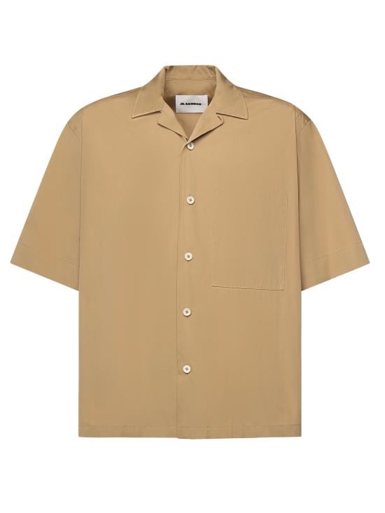 JIL SANDER Men Shirts J47DL0189 J45292235 Hazelnut