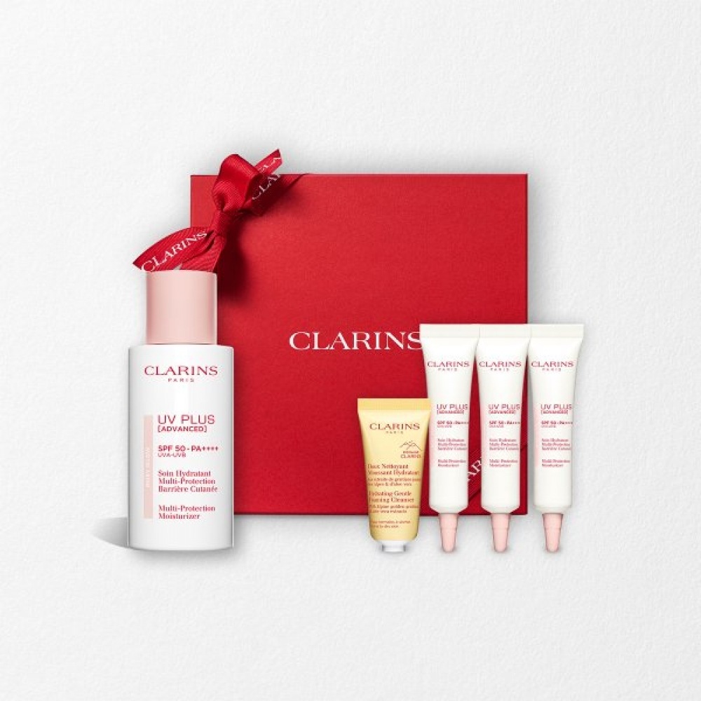 クラランス UVプラス サンスクリーン セット 50ml (+デラックス3種)