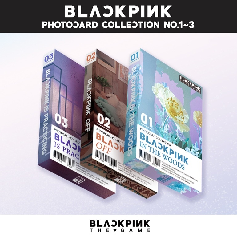 [未開封新品] [SET]ブラックピンクBLACKPINK：THE GAME PHOTOCARD COLLECTIONザゲームフォトカードコレクション 5,957円