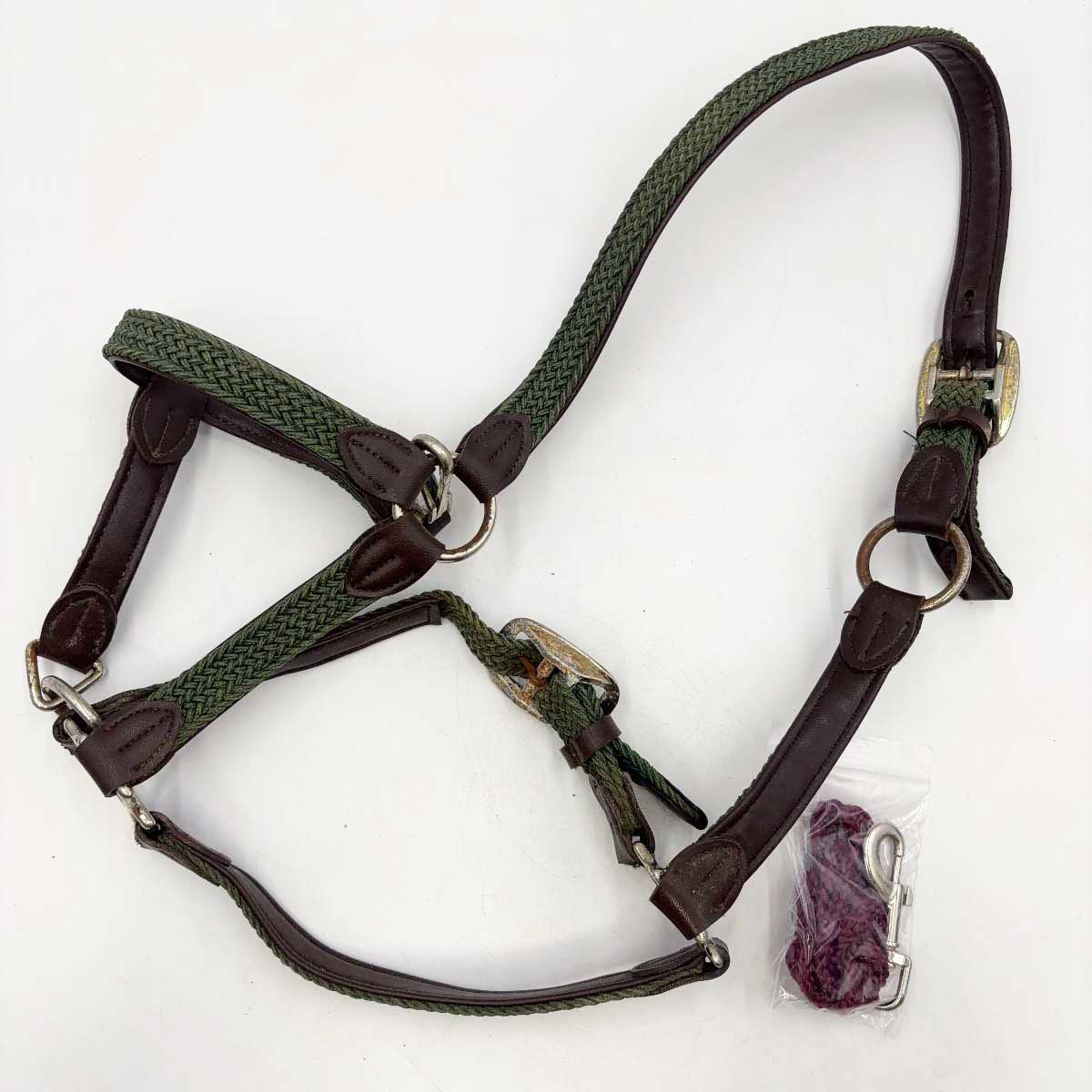 【中古】KENTUCKY Horsewear ケンタッキー 無口 ホルター フルサイズ 乗馬 馬術