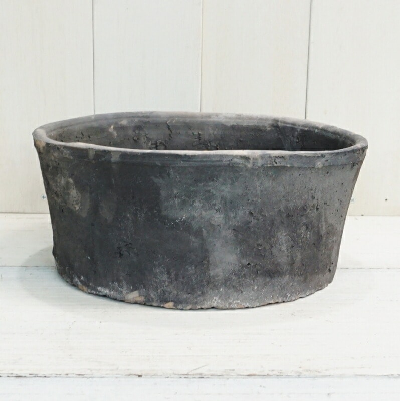 プランター おしゃれ サボテン ジャンクポットL タイコ型 35cm 12号 穴あり プランター 浅鉢 鉢 観葉植物