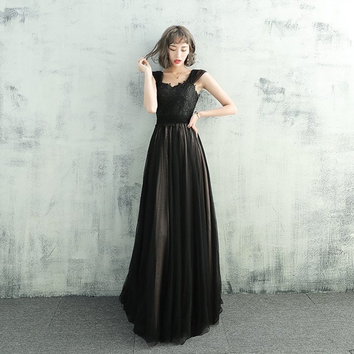 カラードレス 黒 演奏会用ドレス パーティードレス ウェディングドレス ロングドレス 発表会 結婚式 ピアノ 二次会 ドレス 前撮り 結婚式 花嫁 演奏会
