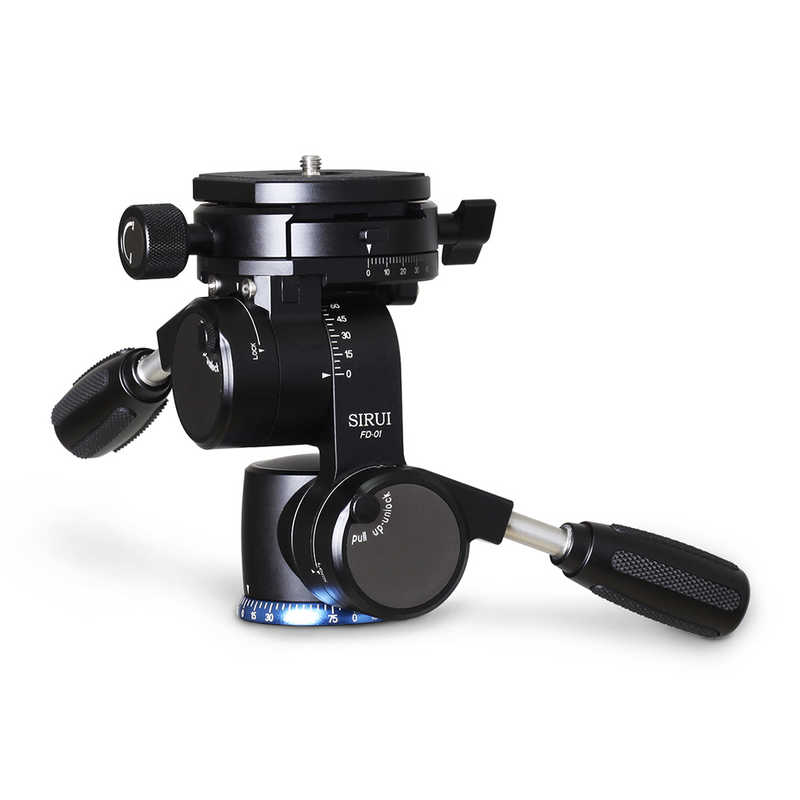 SIRUI　4軸雲台 ［3WAY雲台］ ブラック　FD-01-JP