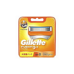 ジレット 髭剃り フュージョン5+1 替刃8個入 4902430698856