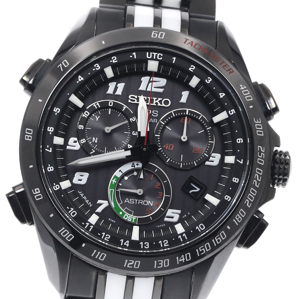 セイコー SEIKO SBXB037/8X82-0AL0-1 アストロン ジウジアーロデザイン限定モデル ソーラー電波 メンズ 箱・保証書付き_900313【中古】