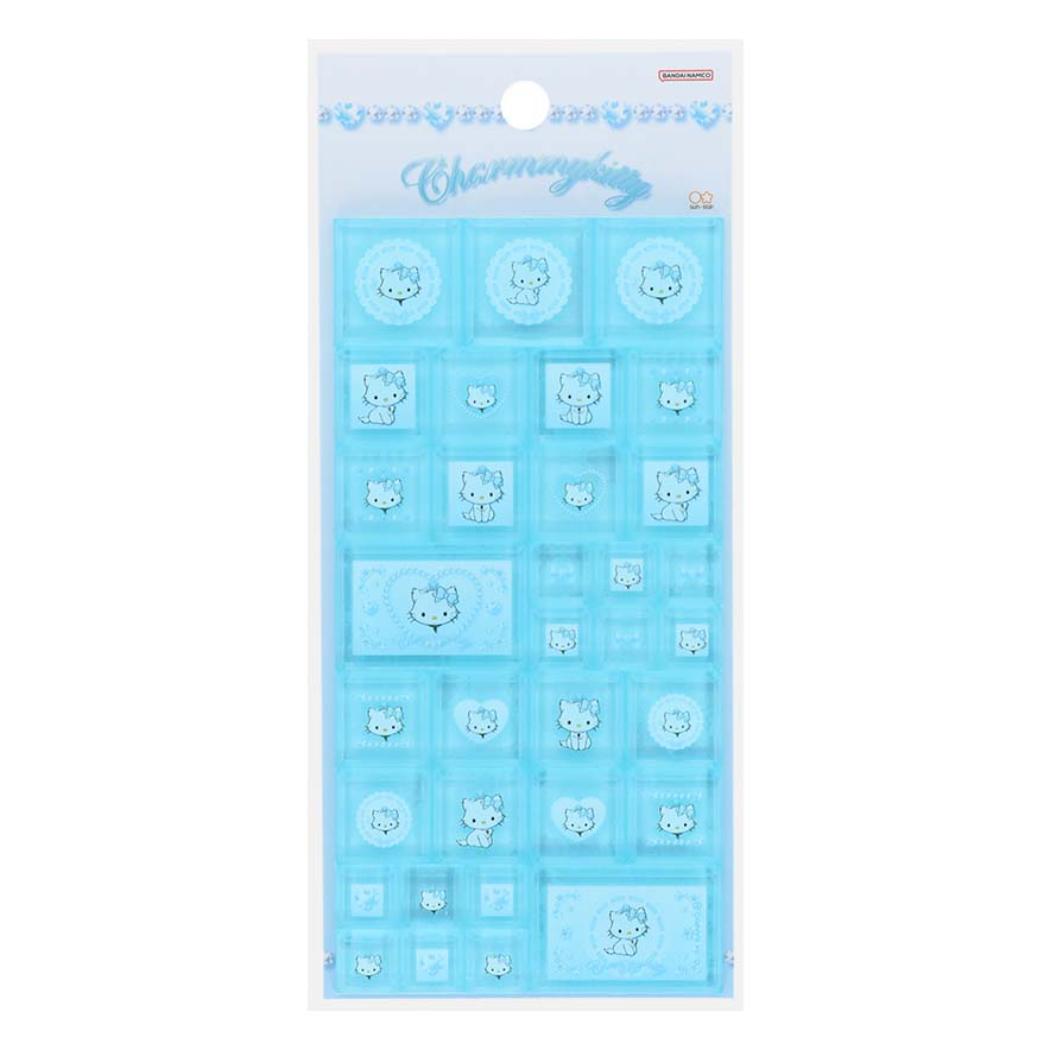 チャーミーキティ　レターパッド　シールダス　まとめ売り Qoo10] チャーミーキティ シールシート タイルシ : 文具