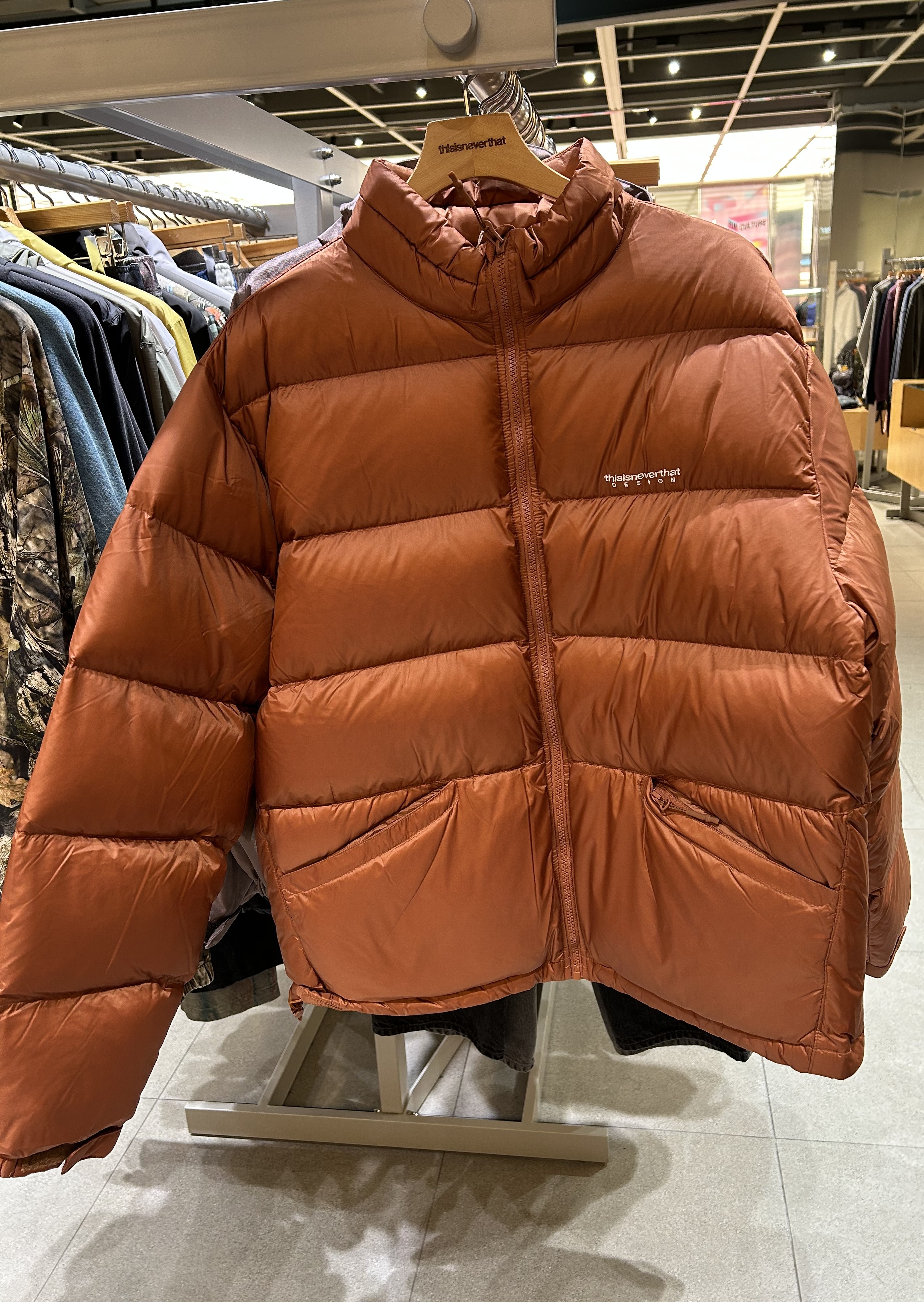 【THISISNEVERTHAT】 25FW DSN DOWN PUFFER JACKET : 3COLORS
