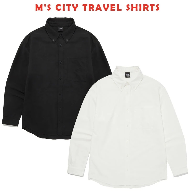 韓国正規品保証 関税負担なしNH8LQ50A MS CITY TRAVEL SHIRTS デイリー 基本 着装 男子 女子 人気 韓国 ファッション 男女共用 アウトドア