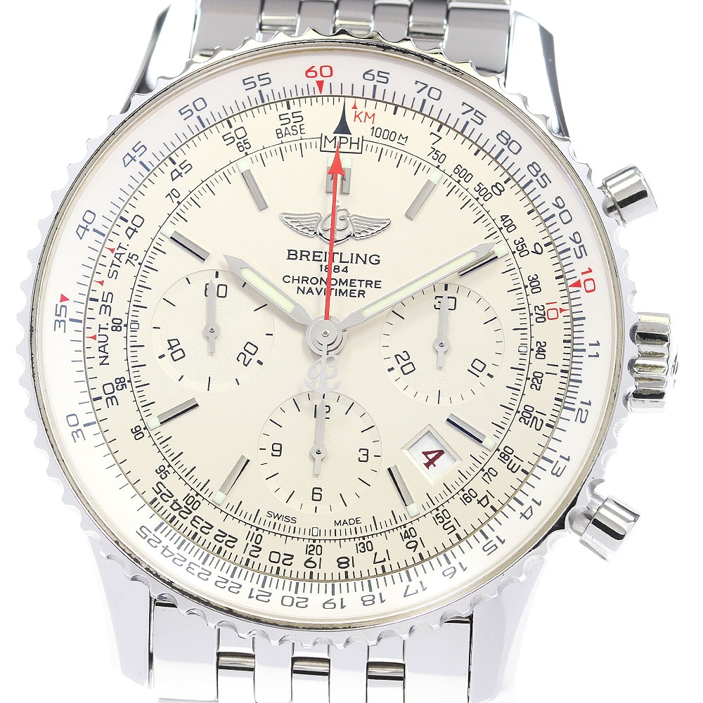 ブライトリング BREITLING AB0123 ナビタイマー リミテッド 2000本限定 自動巻き メンズ 美品 箱・保証書付き_837899【中古】