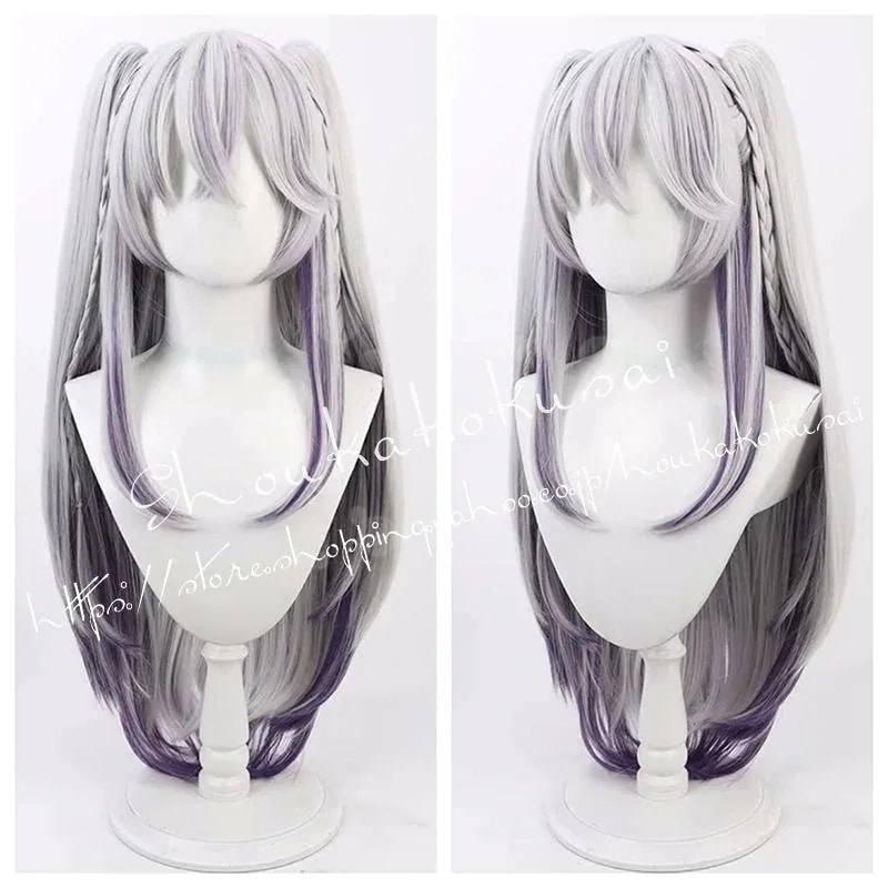 Vtuber 東雪蓮 あずませれん コスプレ ウィッグ かつら 耐熱 wig クリスマス ハロウィン 仮装